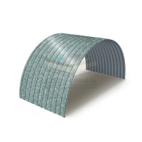 Профнастил оцинкованный С18ПГ-1000-0.5 цена за м2