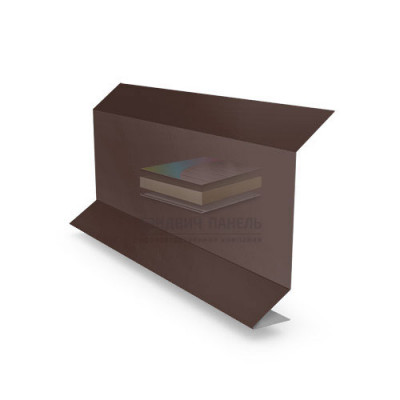 Планка примыкания 0,5 RAL8017 PurLite Matt