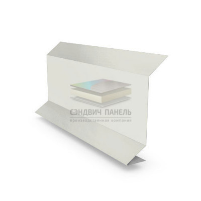 Планка примыкания 0,45 RAL9003 Drap с пленкой