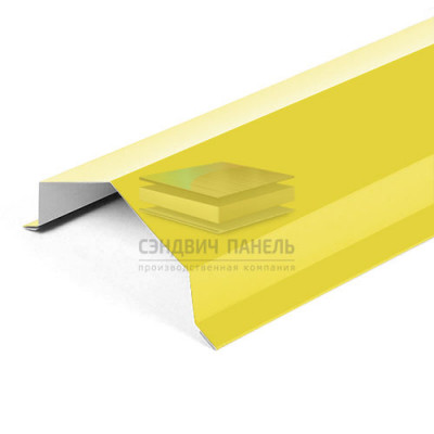 Парапетная крышка угольная 100мм 0,5 Окрашенный Satin Мatt