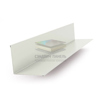 Планка примыкания верхняя 140х90х2000-0.45 RAL9002 Полиэстер