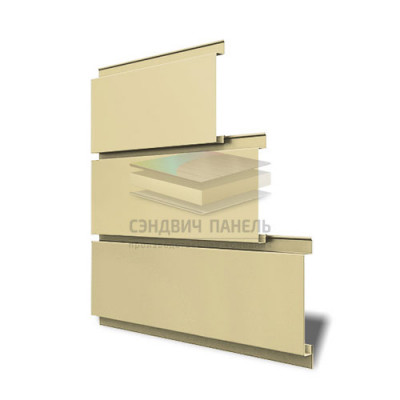 Линеарная панель-открытый гладкий RAL1014, 24хС/20