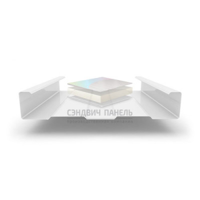 Сэндвич-профиль начальный СПН-150х1300, 0,5 мм, RAL 9003 Сэндвич-профиль начальный СПН-150х1300, 0,5 мм, RAL 9003